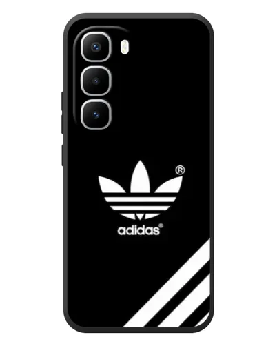 Чехол для Infinix Hot 60 Pro Plus с картинкой «Adidas с диагональными полосами» Чехол для Infinix Hot 60 Pro Plus с картинкой «Adidas с диагональными полосами»