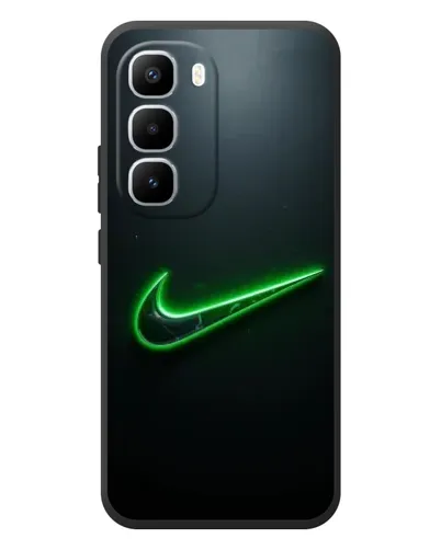 Чехол для Infinix Hot 60 Pro Plus с картинкой «Неоновый контур Nike»