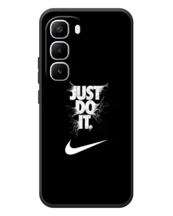 Чехол для Infinix Hot 60 Pro Plus с картинкой «Текстовый принт Nike» Чехол для Infinix Hot 60 Pro Plus с картинкой «Текстовый принт Nike»