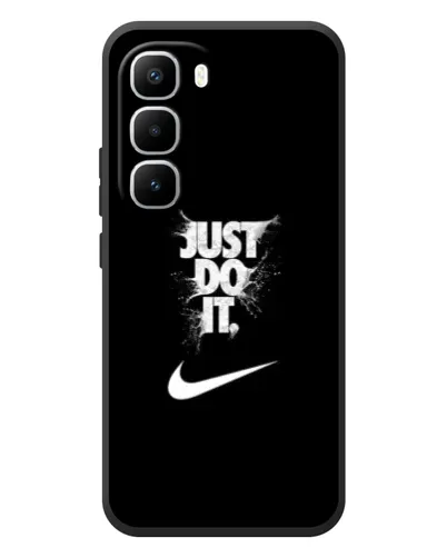 Чехол для Infinix Hot 60 Pro Plus с картинкой «Текстовый принт Nike»