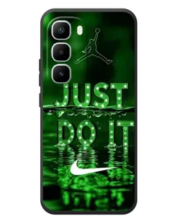 Чехол для Infinix Hot 60 Pro Plus с картинкой «Зеленый неоновый Nike» Чехол для Infinix Hot 60 Pro Plus с картинкой «Зеленый неоновый Nike»