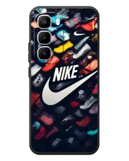 Чехол для Infinix Hot 60 Pro Plus с картинкой «Коллекция кроссовок Nike» Чехол для Infinix Hot 60 Pro Plus с картинкой «Коллекция кроссовок Nike»