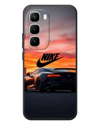 Чехол для Infinix Hot 60 Pro Plus с картинкой «Nike и суперкар»