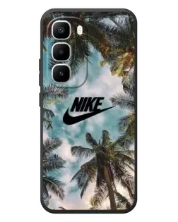 Чехол для Infinix Hot 60 Pro Plus с картинкой «Тропический принт Nike» Чехол для Infinix Hot 60 Pro Plus с картинкой «Тропический принт Nike»