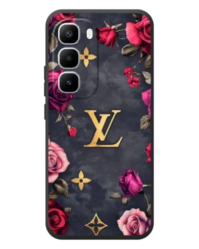 Чехол для Infinix Hot 60 Pro Plus с картинкой «Цветочный Louis Vuitton» Чехол для Infinix Hot 60 Pro Plus с картинкой «Цветочный Louis Vuitton»