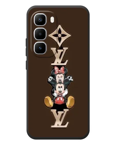 Чехол для Infinix Hot 60 Pro Plus с картинкой «LV и Микки Маус» Чехол для Infinix Hot 60 Pro Plus с картинкой «LV и Микки Маус»