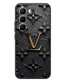 Чехол для Infinix Hot 60 Pro Plus с картинкой «Кожаная текстура LV»