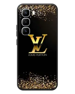 Чехол для Infinix Hot 60 Pro Plus с картинкой «LV — золотые искры»