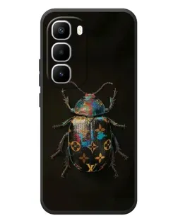Чехол для Infinix Hot 60 Pro Plus с картинкой «LV — мраморный принт»