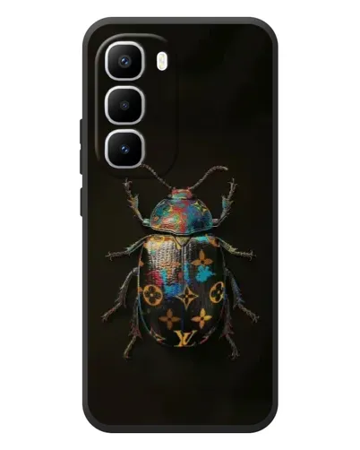 Чехол для Infinix Hot 60 Pro Plus с картинкой «LV — мраморный принт» Чехол для Infinix Hot 60 Pro Plus с картинкой «LV — мраморный принт»