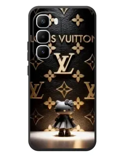 Чехол для Infinix Hot 60 Pro Plus с картинкой «Монограмма с фигурой»