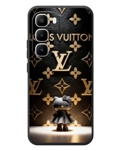 Чехол для Infinix Hot 60 Pro Plus с картинкой «Монограмма с фигурой» Чехол для Infinix Hot 60 Pro Plus с картинкой «Монограмма с фигурой»