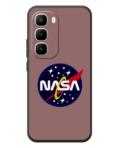 Чехол для Infinix Hot 60 Pro Plus с картинкой «NASA — ретро космос»