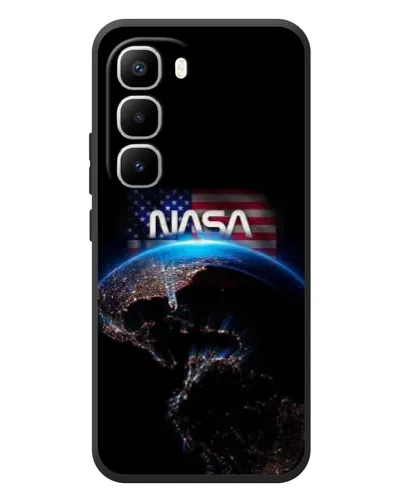 Чехол для Infinix Hot 60 Pro Plus с картинкой «Земля из космоса NASA»