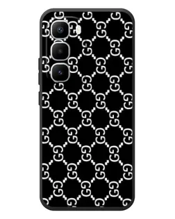 Чехол для Infinix Hot 60 Pro Plus с картинкой «Gucci — сетчатый паттерн»