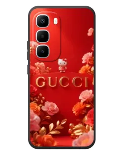 Чехол для Infinix Hot 60 Pro Plus с картинкой «Gucci — золотой сад»