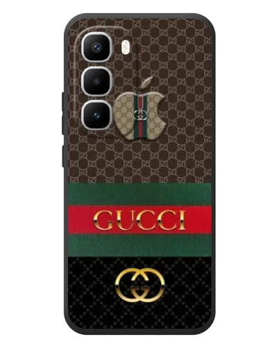 Чехол для Infinix Hot 60 Pro Plus с картинкой «Gucci — брендированный десерт»