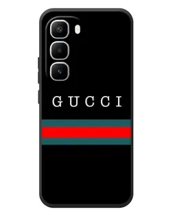 Чехол для Infinix Hot 60 Pro Plus с картинкой «Gucci — красный пояс»