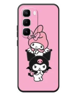 Чехол для Infinix Hot 60 Pro Plus с картинкой «My Melody и Kuromi»