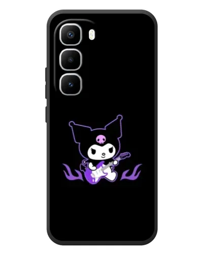 Чехол для Infinix Hot 60 Pro Plus с картинкой «Электрическая Kuromi» Чехол для Infinix Hot 60 Pro Plus с картинкой «Электрическая Kuromi»
