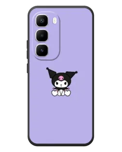 Чехол для Infinix Hot 60 Pro Plus с картинкой «Kuromi — фиолетовый минимализм»