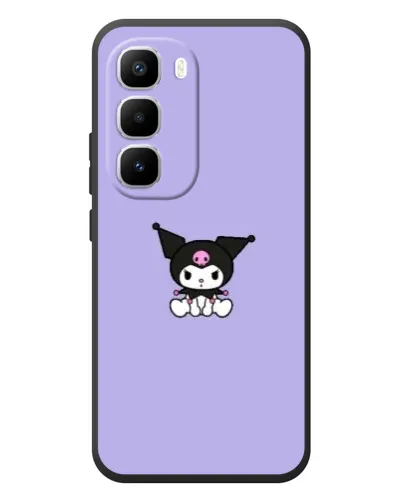 Чехол для Infinix Hot 60 Pro Plus с картинкой «Kuromi — фиолетовый минимализм» Чехол для Infinix Hot 60 Pro Plus с картинкой «Kuromi — фиолетовый минимализм»
