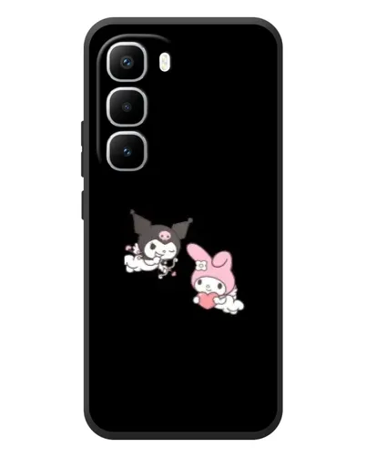 Чехол для Infinix Hot 60 Pro Plus с картинкой «My Melody и Kuromi» Чехол для Infinix Hot 60 Pro Plus с картинкой «My Melody и Kuromi»