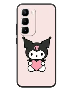 Чехол для Infinix Hot 60 Pro Plus с картинкой «Kuromi и сердце»