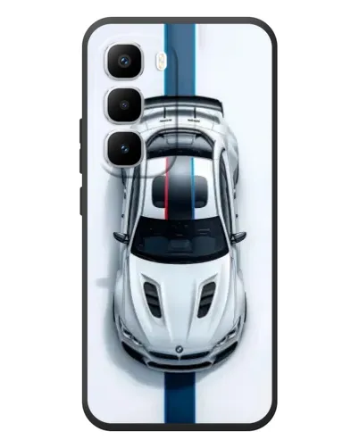 Чехол для Infinix Hot 60 Pro Plus с картинкой «Вид сверху — BMW M»