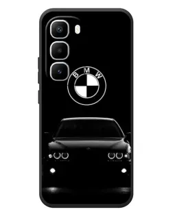 Чехол для Infinix Hot 60 Pro Plus с картинкой «BMW — взгляд из темноты»