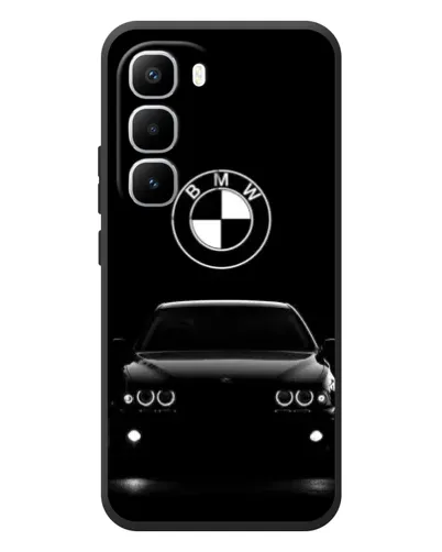Чехол для Infinix Hot 60 Pro Plus с картинкой «BMW — взгляд из темноты»
