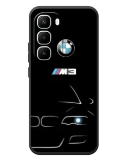 Чехол для Infinix Hot 60 Pro Plus с картинкой «Минималистичный принт BMW M3»
