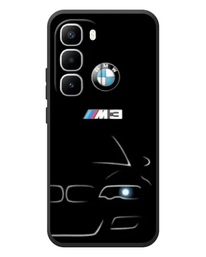 Чехол для Infinix Hot 60 Pro Plus с картинкой «Минималистичный принт BMW M3»
