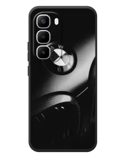 Чехол для Infinix Hot 60 Pro Plus с картинкой «Эмблема BMW — макро»