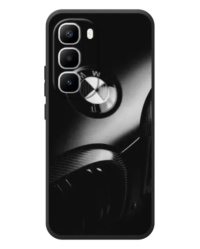 Чехол для Infinix Hot 60 Pro Plus с картинкой «Эмблема BMW — макро»