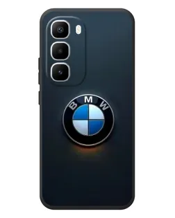 Чехол для Infinix Hot 60 Pro Plus с картинкой «Логотип BMW — минимализм»
