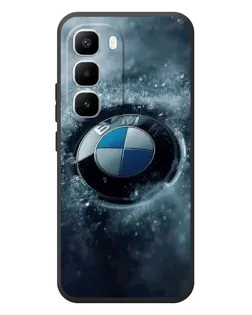 Чехол для Infinix Hot 60 Pro Plus с картинкой «Логотип BMW — лед» Чехол для Infinix Hot 60 Pro Plus с картинкой «Логотип BMW — лед»