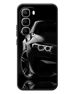 Чехол для Infinix Hot 60 Pro Plus с картинкой «Черная BMW — профиль» Чехол для Infinix Hot 60 Pro Plus с картинкой «Черная BMW — профиль»