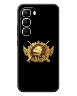 Чехол для Infinix Hot 60 Pro Plus с картинкой «PUBG — оранжевый градиент»