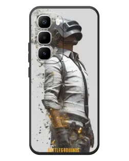 Чехол для Infinix Hot 60 Pro Plus с картинкой «PUBG — боец в пыли»