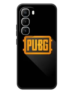 Чехол для Infinix Hot 60 Pro Plus с картинкой «PUBG — рамка лого»