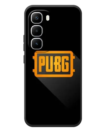 Чехол для Infinix Hot 60 Pro Plus с картинкой «PUBG — рамка лого» Чехол для Infinix Hot 60 Pro Plus с картинкой «PUBG — рамка лого»
