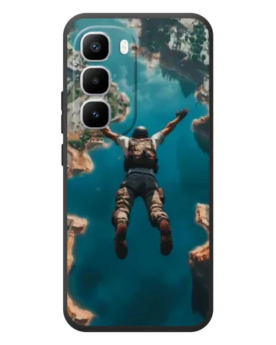 Чехол для Infinix Hot 60 Pro Plus с картинкой «PUBG — свободное падение» Чехол для Infinix Hot 60 Pro Plus с картинкой «PUBG — свободное падение»