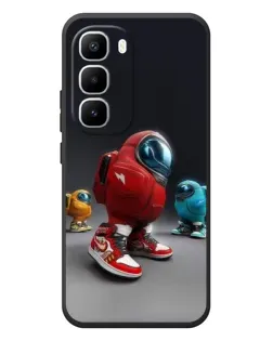 Чехол для Infinix Hot 60 Pro Plus с картинкой «Among Us — 3D стиль»