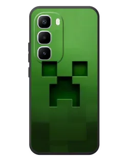 Чехол для Infinix Hot 60 Pro Plus с картинкой «Крипер микро-дизайн» Чехол для Infinix Hot 60 Pro Plus с картинкой «Крипер микро-дизайн»