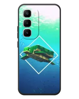Чехол для Infinix Hot 60 Pro Plus с картинкой «Черепаха Minecraft» Чехол для Infinix Hot 60 Pro Plus с картинкой «Черепаха Minecraft»