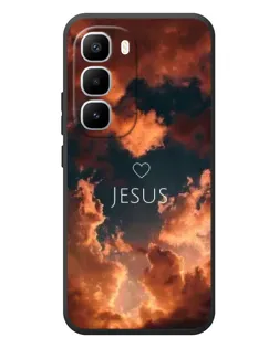 Чехол для Infinix Hot 60 Pro Plus с картинкой «Сияние Имени Jesus»