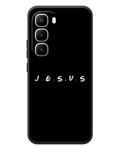 Чехол для Infinix Hot 60 Pro Plus с картинкой «Точки веры J.E.S.U.S.» Чехол для Infinix Hot 60 Pro Plus с картинкой «Точки веры J.E.S.U.S.»