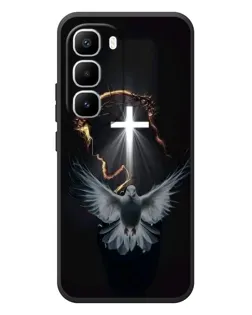 Чехол для Infinix Hot 60 Pro Plus с картинкой «Голубь и Свет»