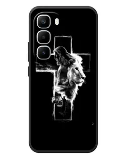 Чехол для Infinix Hot 60 Pro Plus с картинкой «Сияющий крест Jesus»